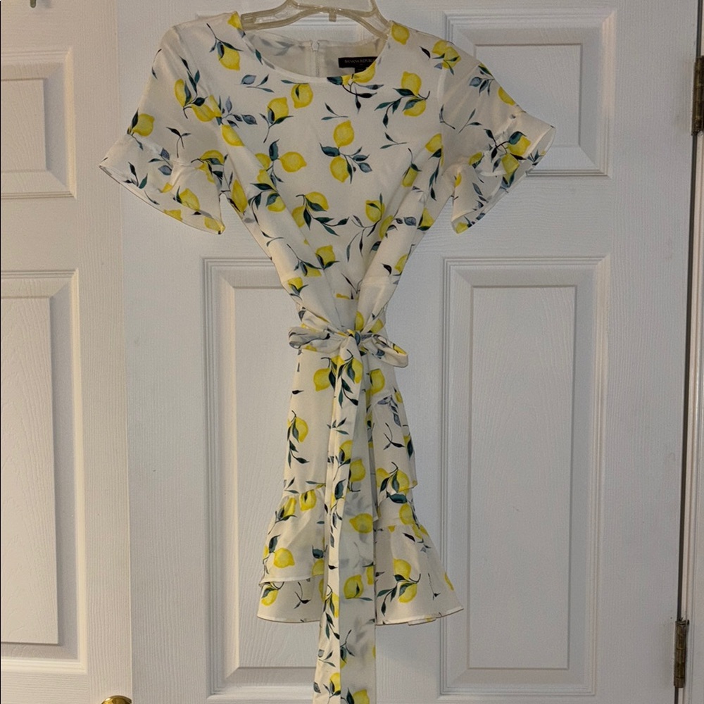 Banana Republic lemon dress